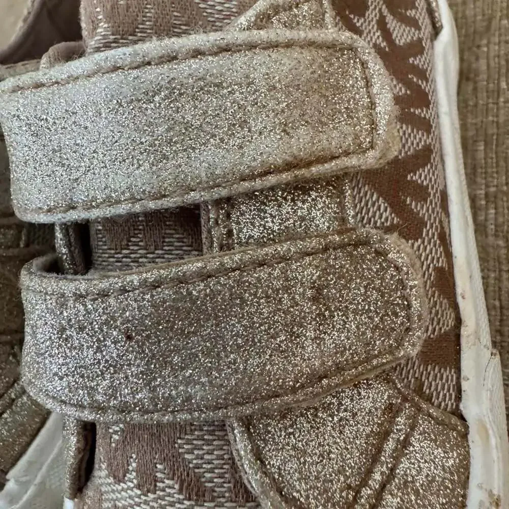 Michael Kors Kids Glitter Logo Sneakers